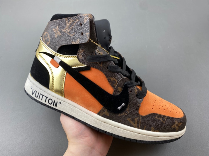 Air Jordan 1 High & LV 554724-555