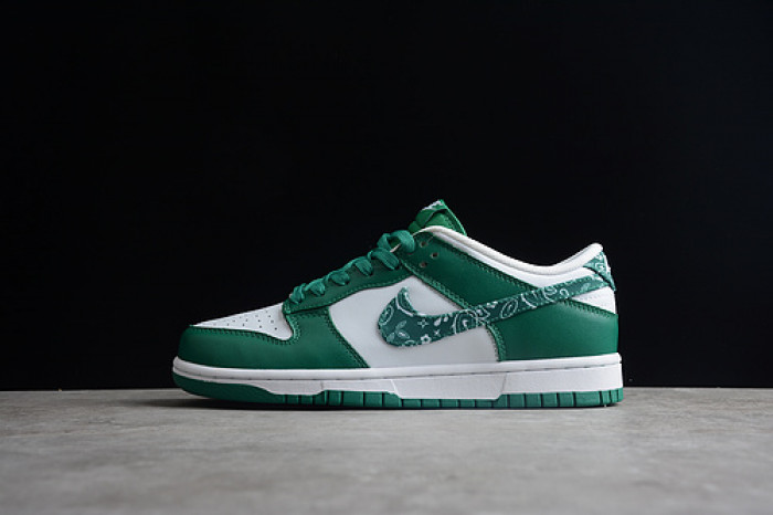 nike dunk low wmns green paisley  dh4401-102