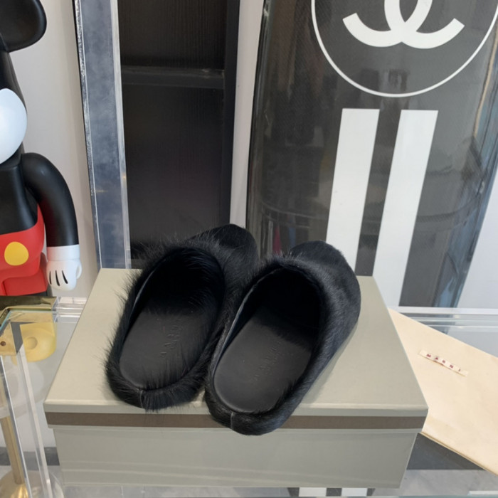 ma slide white fussbett sabot loafers  mar-005