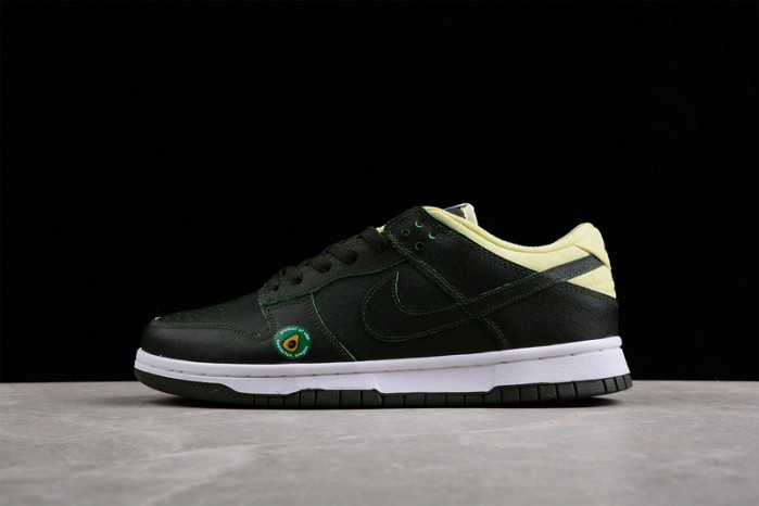 nike dunk low avocado  - dm7606-300