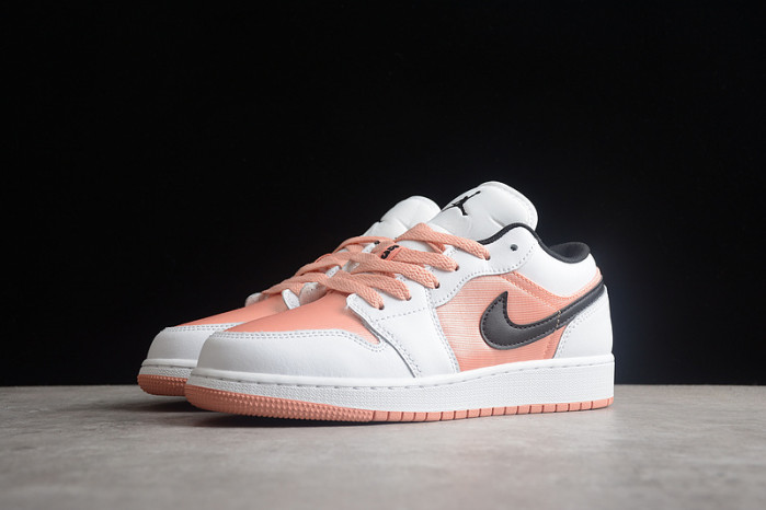 air jordan 1 low gs “light madder root” dm8960-801