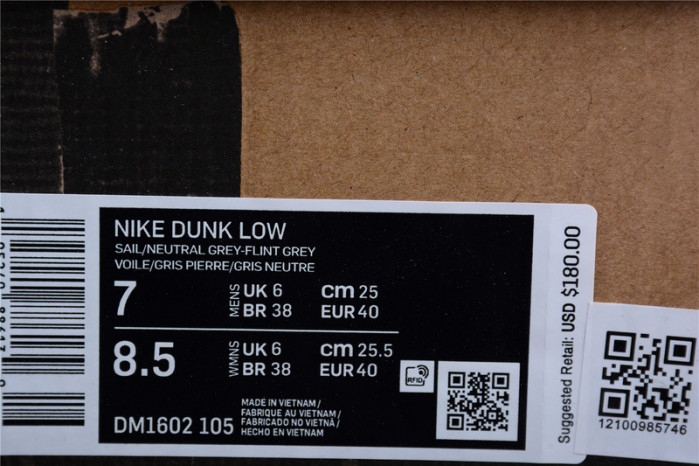 nike dunk low ow lot 41 of 50 -  dm1602-105