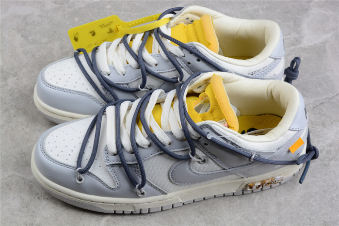 nike dunk low ow lot 41 of 50 -  dm1602-105