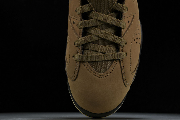 air jordan 6 gore-tex brown kelp fd1643-300