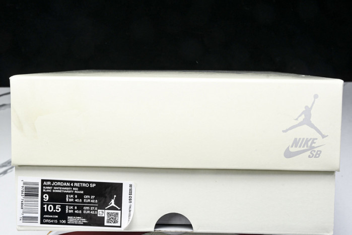 Jordan 4 Retro SB Varsity Red DR5415-106