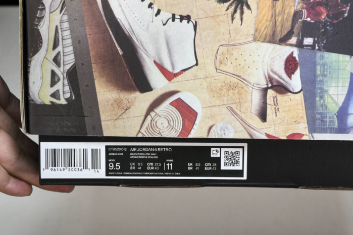 Air Jordan 6 "Georgetown" CT8529--012