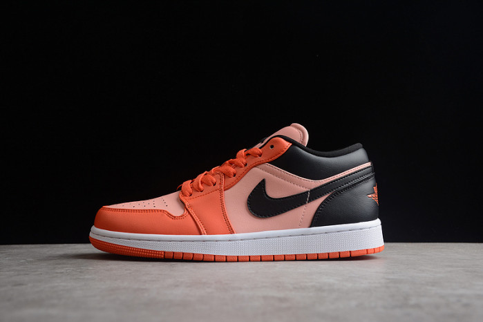 jordan 1 low orange black (w) - dm3379-600