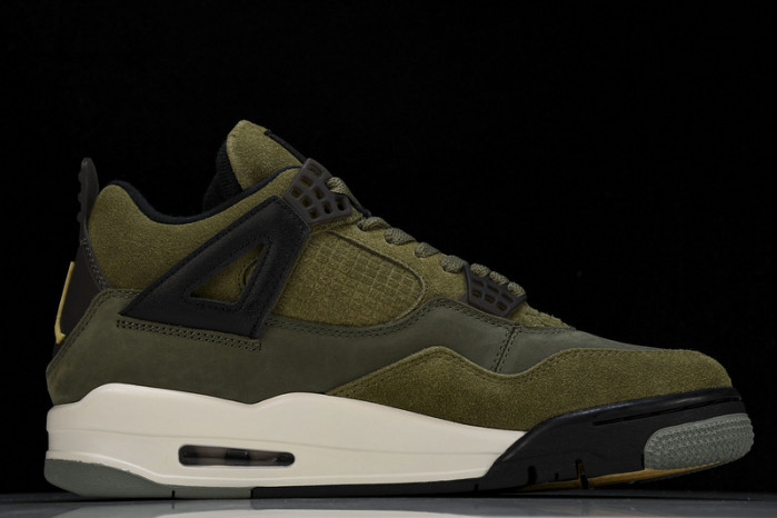 air jordan 4 craft “medium olive”   fb9927-200