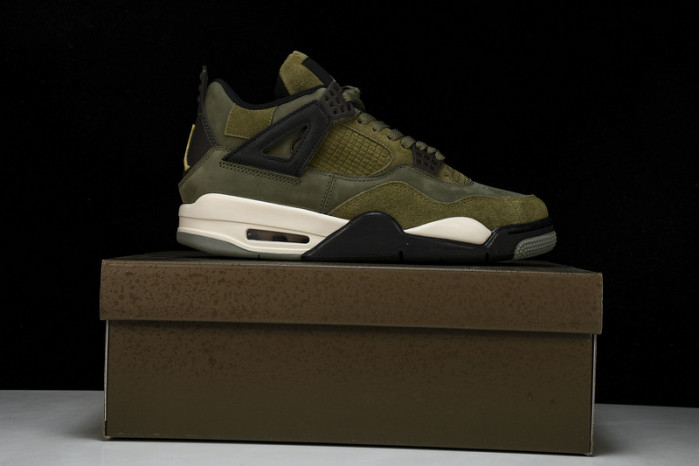 air jordan 4 craft “medium olive”   fb9927-200