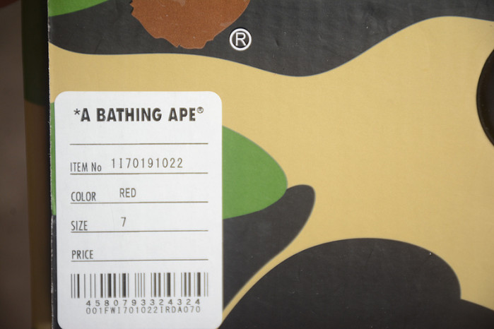 a bathing ape bape sta low  ab-094