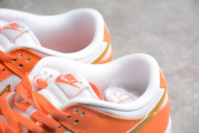 nike dunk low gold/orange/yellow/white cu1726-002