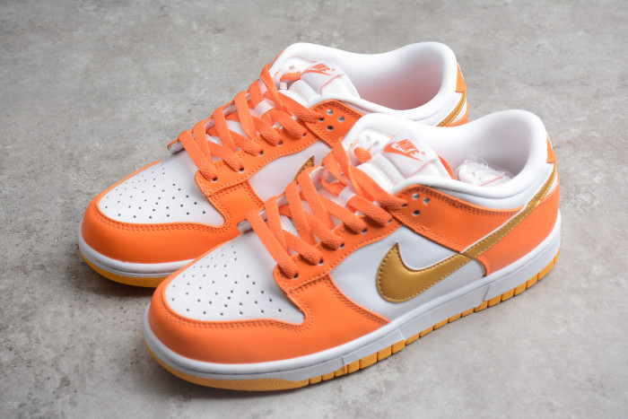 nike dunk low gold/orange/yellow/white cu1726-002