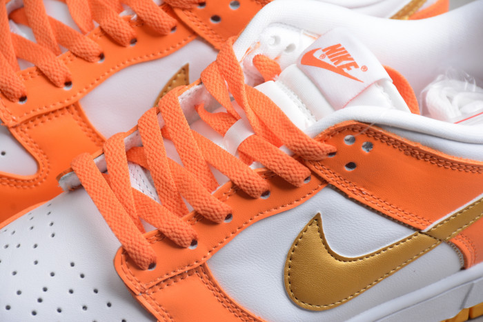 nike dunk low gold/orange/yellow/white cu1726-002