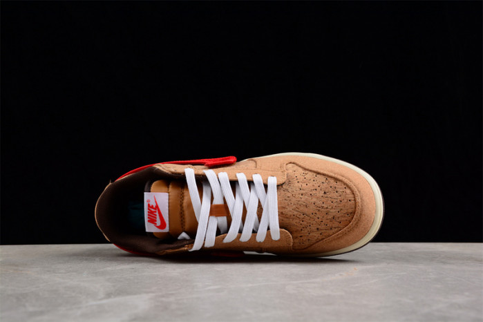 clot x nike dunk “cork”  fn0317-121