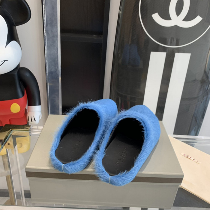 ma slide white fussbett sabot loafers   mar-003