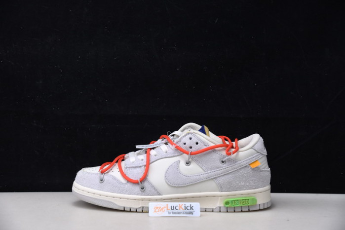 nike dunk low ow lot 13 - dj0950-110