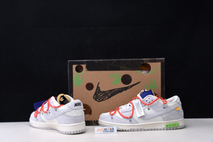 nike dunk low ow lot 13 - dj0950-110