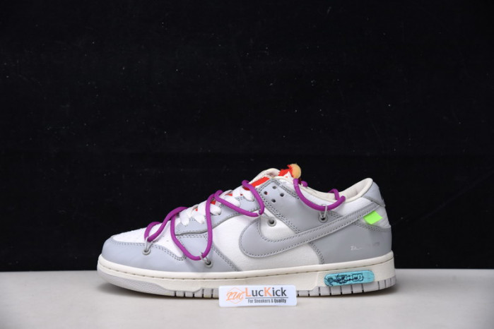 nike dunk low ow lot 48 - dm1602-107