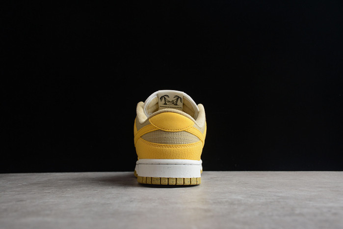 nike dunk low sun club white yellow  dv1681-100