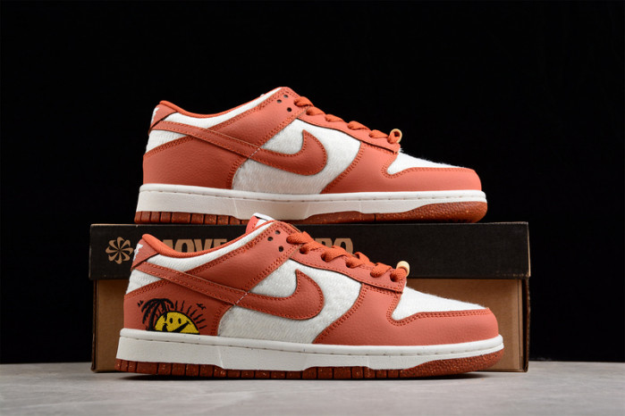 nike dunk low retro sun club burn sunrise (w)  dr5475-100