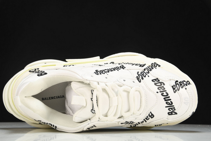 balenga triple s black clear sole    btsbcs-018