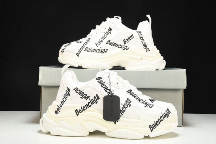 balenga triple s black clear sole    btsbcs-018